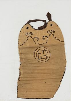 A Mune-ate apron (Japanese chestguard), probably Edo (1603-1868).