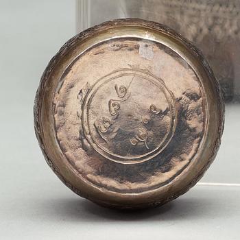 A group of Thai silver, circa 1900.