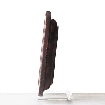 Wilhelm Kåge, a "Farsta" stoneware dish, Gustavsberg studio, Sweden 1960.