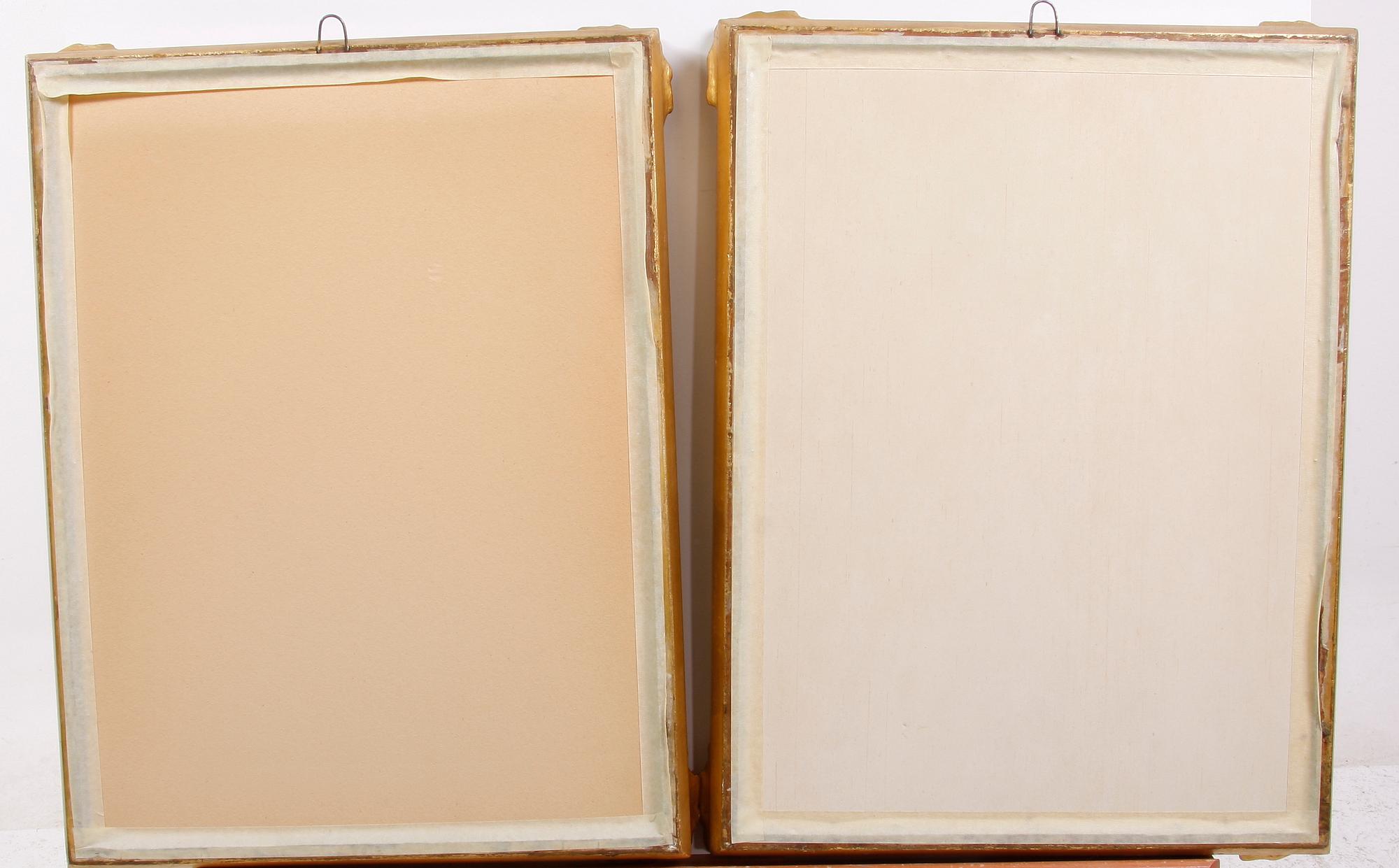 RAMAR, ett par, nyrokoko, 1800-talets andra hälft.