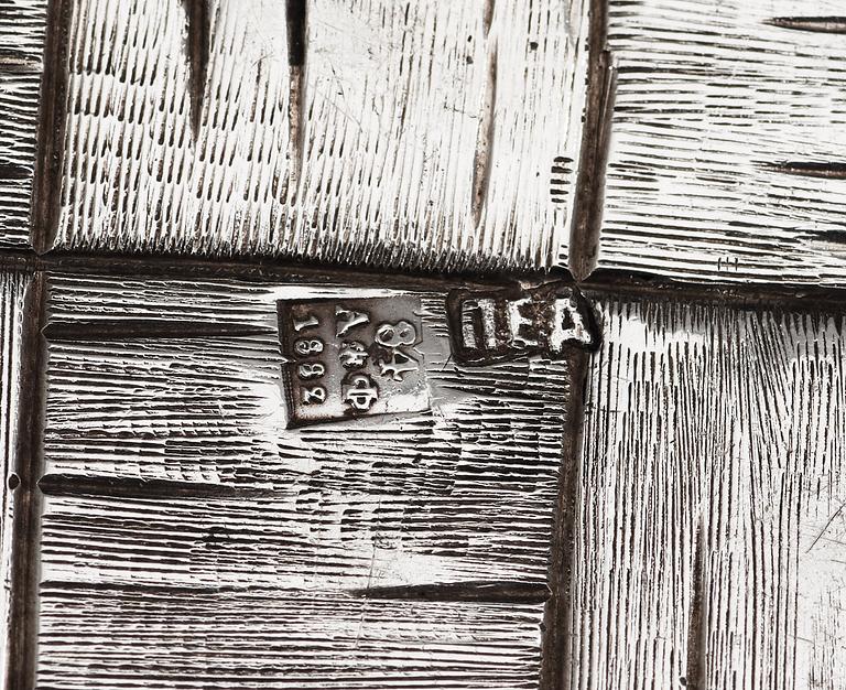 A Russian 19th century silver beaker, unknown makers mark, St. Petersburg 1882.