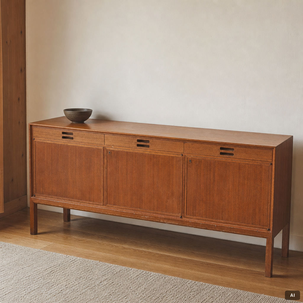 Bertil Fridhagen, Sideboard, ‘Dinett’, Bodafors, 1960s.