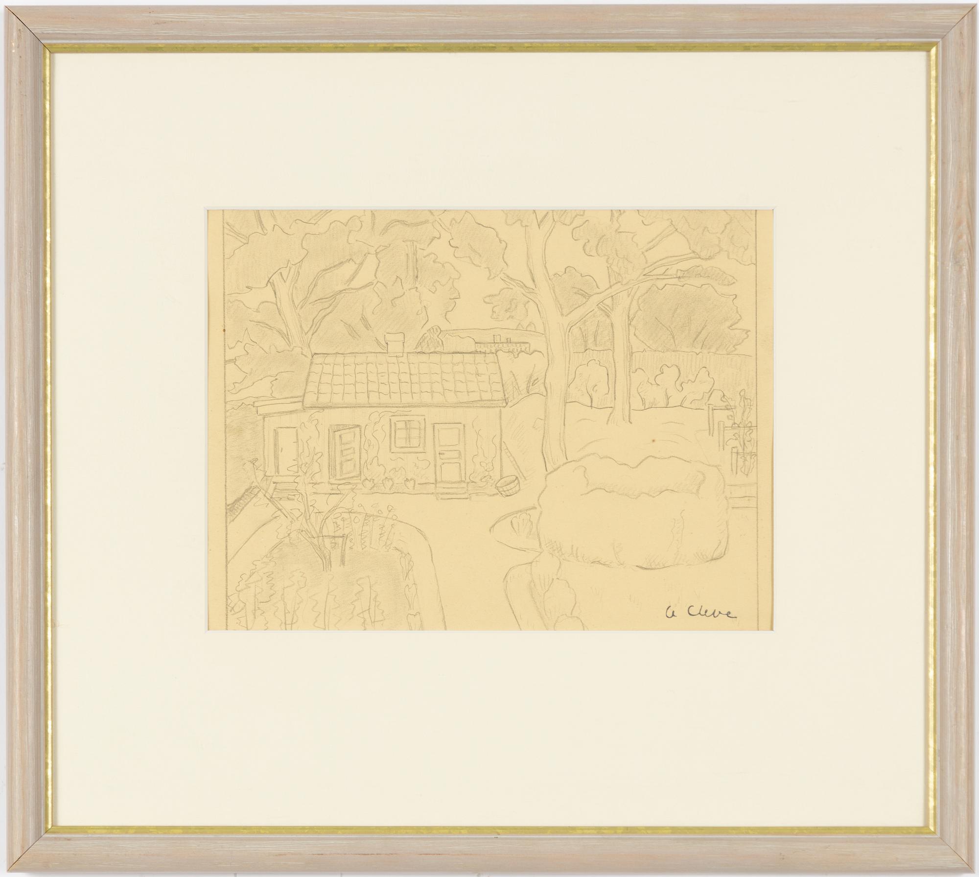 Agnes Cleve, "Trädgård och lilla huset".