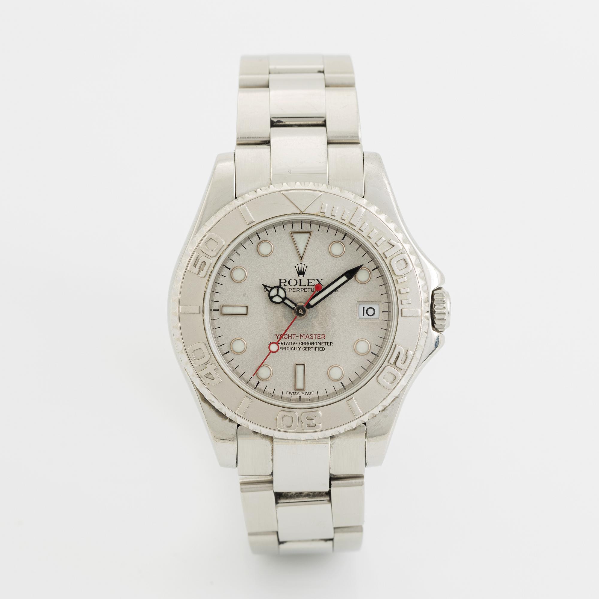 Rolex, Oyster Perpetual Date, Yacht-Master, armbandsur, 35 mm.