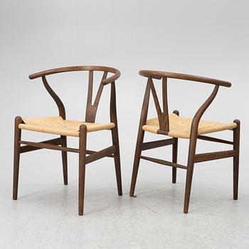 Hans J. Wegner, 4 pcs, "Y Chair/CH24", Carl Hansen & Son, Denmark.