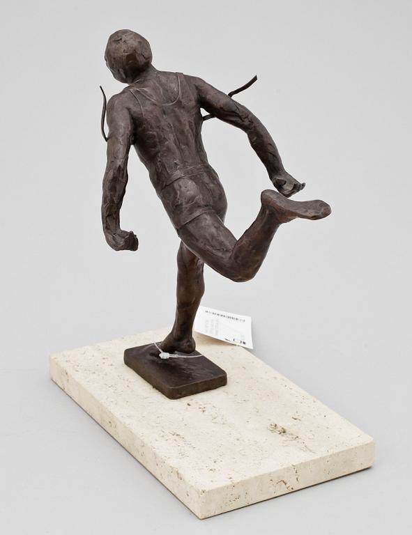 STERETT-GITTINGS KELSEY. Skulptur, brons, för Royal Copenhagen, numr 272/2500, sign o dat -76.