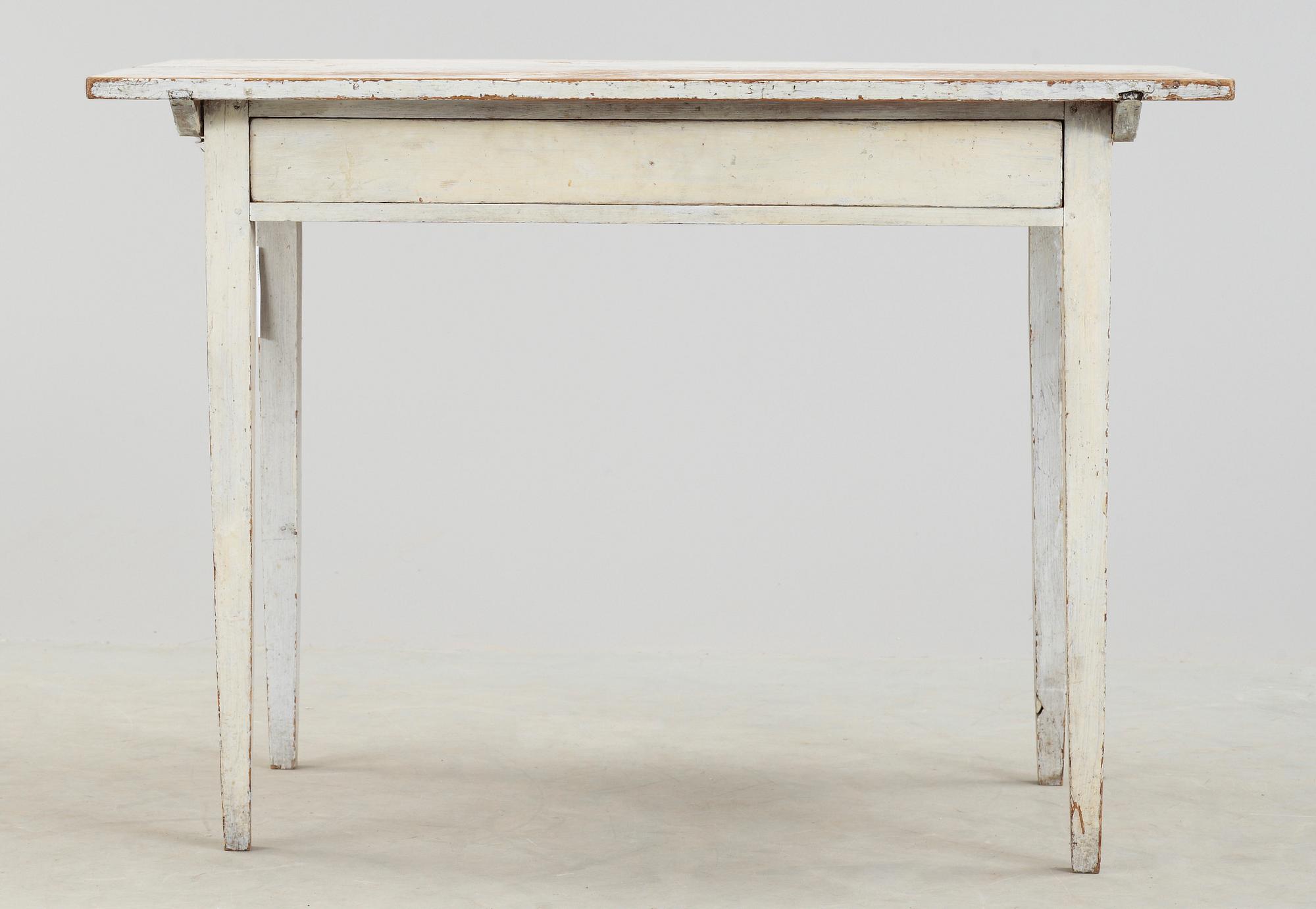 BORD, gustavianskt, omkring 1800.