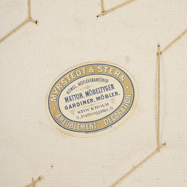 SOFFA, nyrokoko, Myrstedt & Sterns, Stockholm, omkring 1900.