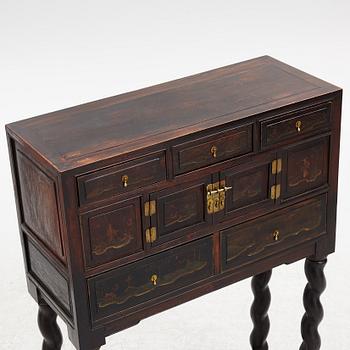 A cabinet, China, late Qing dynasty 19th and Europe, 19th/20th century.