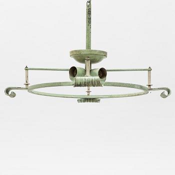 A ceiling light, 1920's/30's.