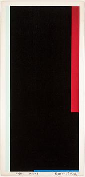 Olle Baertling · OLLE BAERTLING, färgserigrafi, 1951-68, signerad och numrerad 231/300.