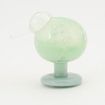 Kaj Franck, 'Lokinpoikanen bird' glass sculpture, Nuutajärvi Notsjö, signed.