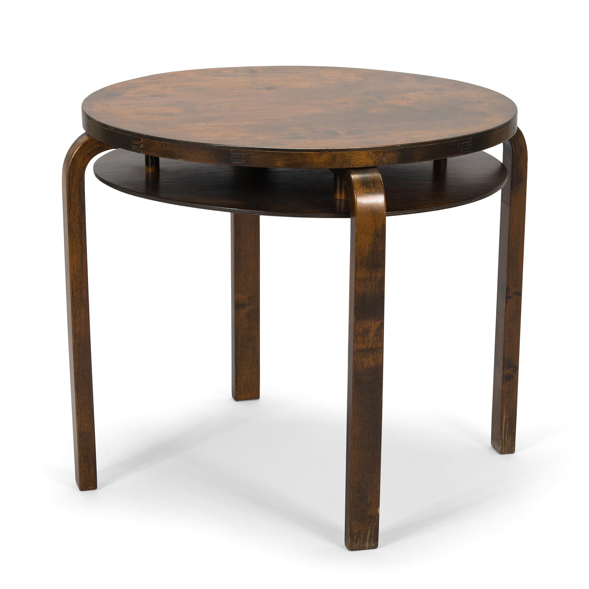 Alvar Aalto, pöytä, malli A 71, O.Y. Huonekalu- ja Rakennustyötehdas A.B. 1930/1940-luku.