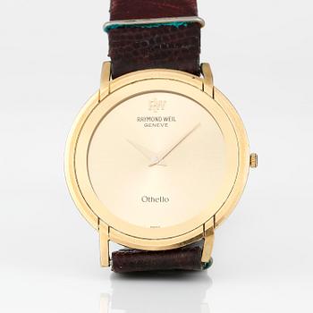 ARMBANDSUR, dam, Raymond Weil, "Othello", Schweiz.