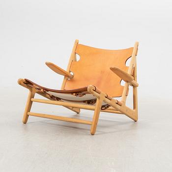 Børge Mogensen, Armchair "The Hunting Chair" Fredericia Stolefabrik Denmark, late 20th century.