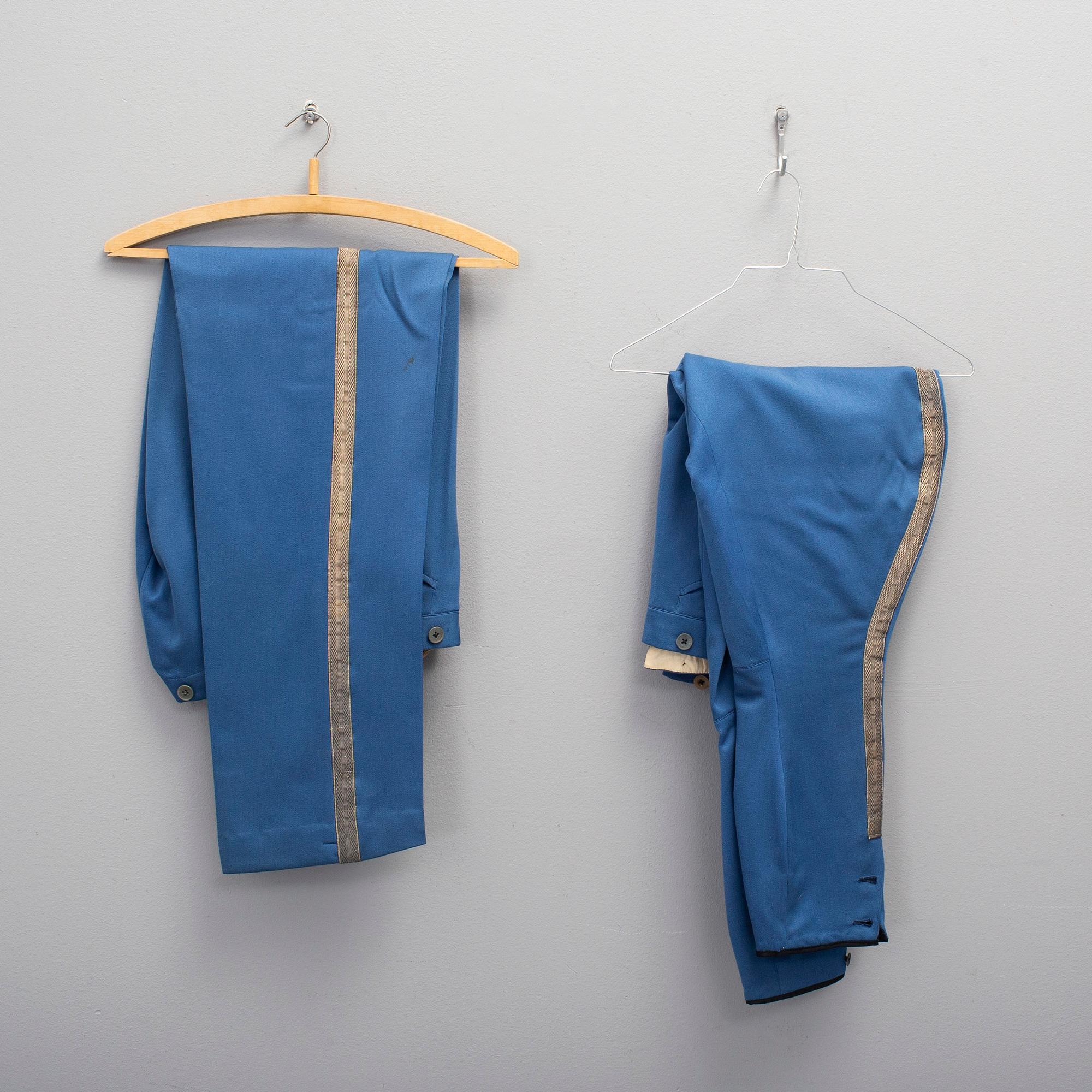 UNIFORM, svensk, m/1895 för officer vid Livregementets dragoner.