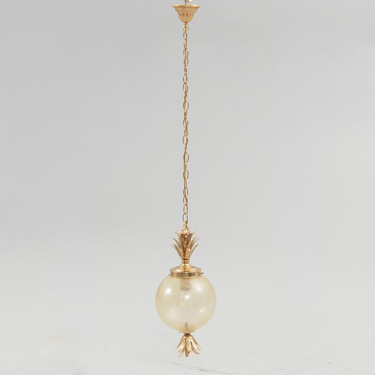 Ceiling lamp, 20th century.