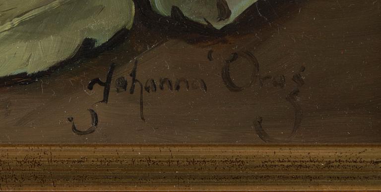 Johanna Oras, "Ajatuksia runsaudelle" (Tankar om överflöd).