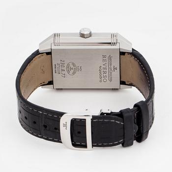 JAEGER-LE COULTRE, Reverso Squadra, wristwatch, 35 x 40.5 (50.5) mm,