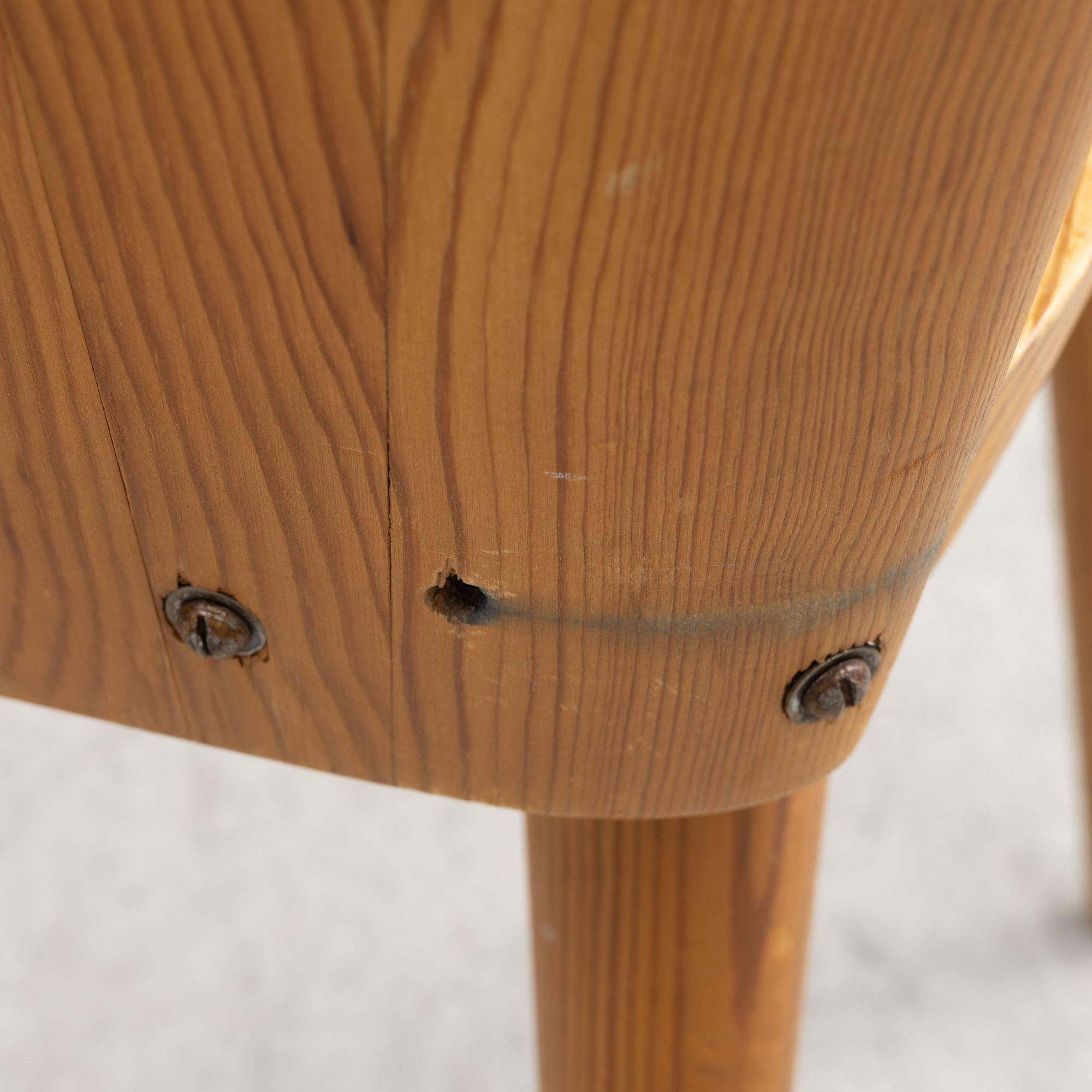 Göran Malmvall, chairs, 3 pcs, Svensk Fur.