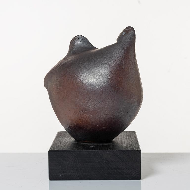 Claes Thell, skulpturer, 2 st, signerade.