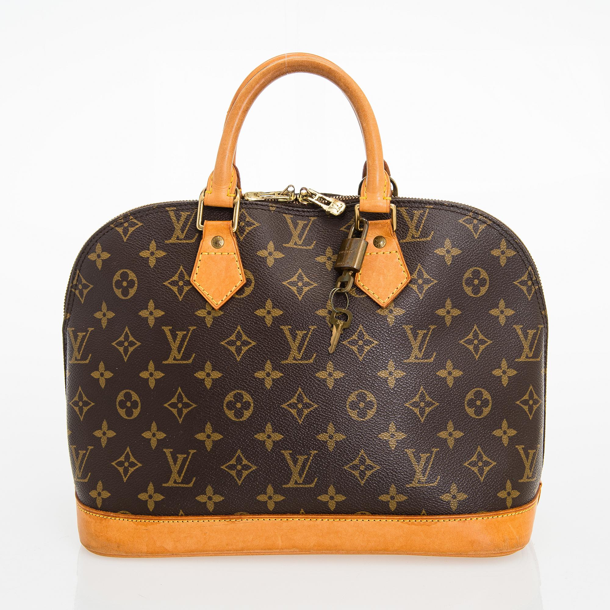 Louis Vuitton, A Monogram Canvas 'Alma' Handbag.