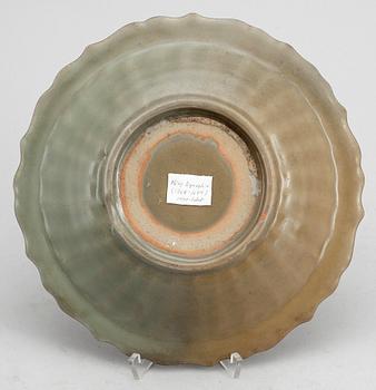 FAT, celadon. Ming stil, sen Qing dynasti.