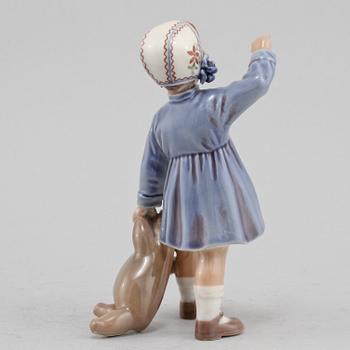 FIGURIN, porslin, Dahl Jensen, Danmark, 1900-talets andra hälft.