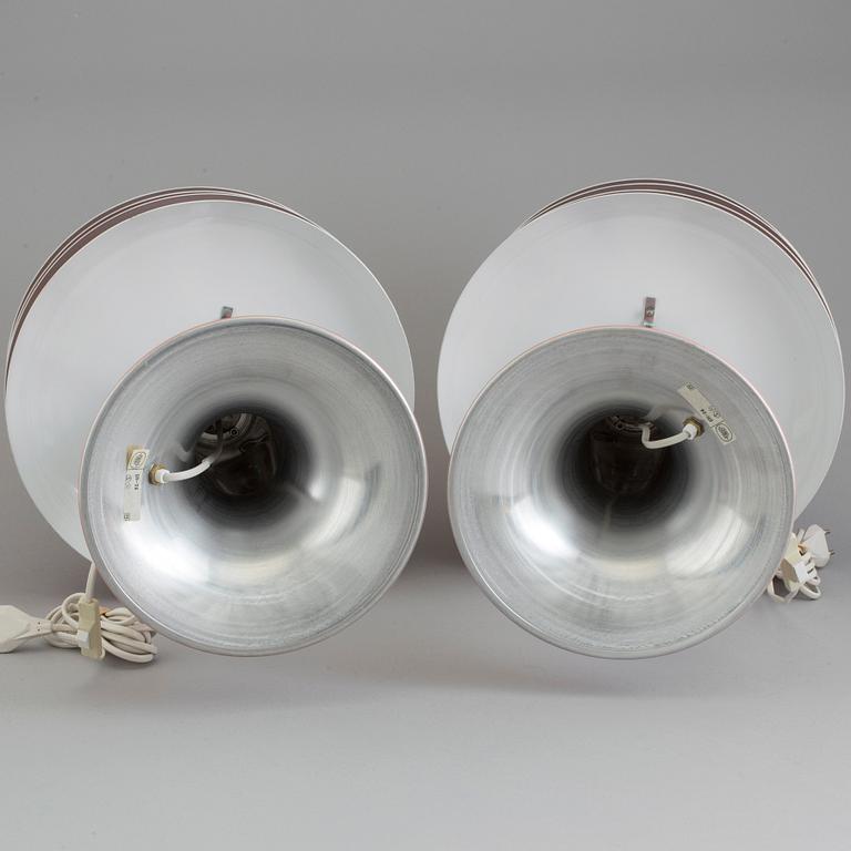 A pair of table light by Hans-Agne Jakobsson.