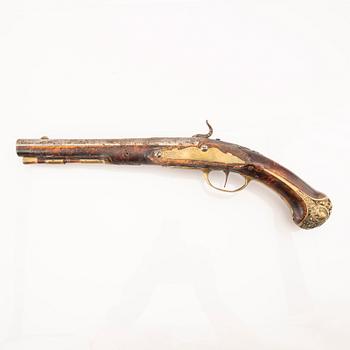 Pistol slaglås 1700-tal.