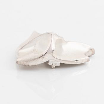 Björn Weckström, brosch,  "Labyrinth",  sterlingsilver. Lapponia 2007.