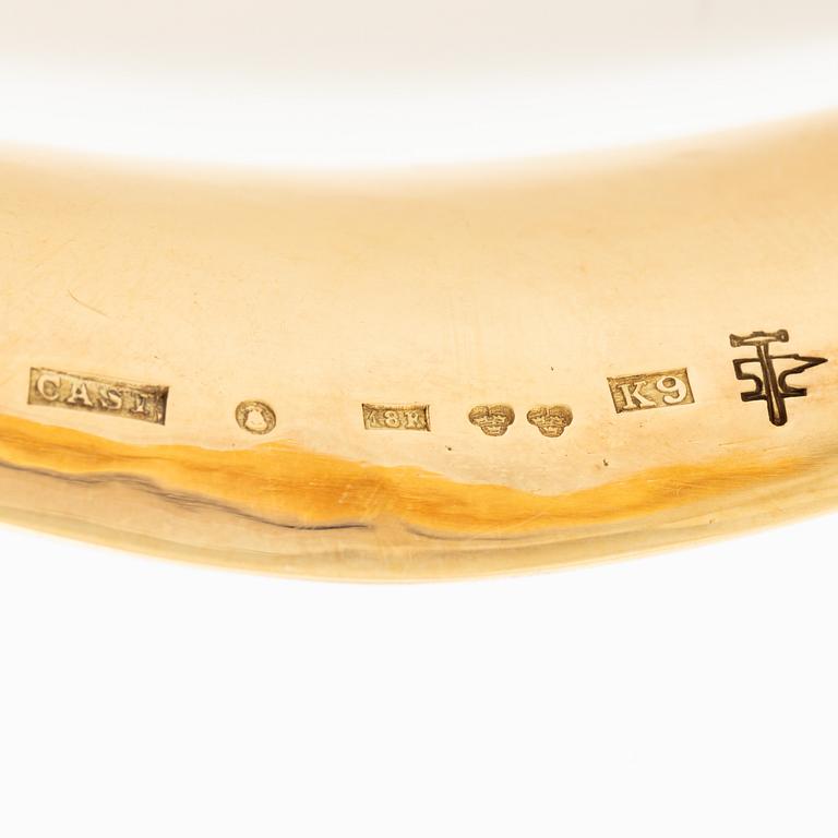 Carl Nyströmer, a necklace, 18K gold, Stockholm 1960.