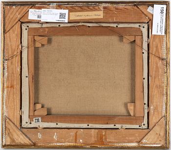 AXEL LINDMAN, Olja på duk. Signerad och daterad 1909.