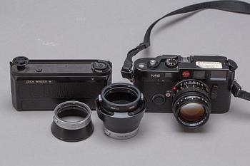 KAMERA, LEICA M6. Lanserades 1984.