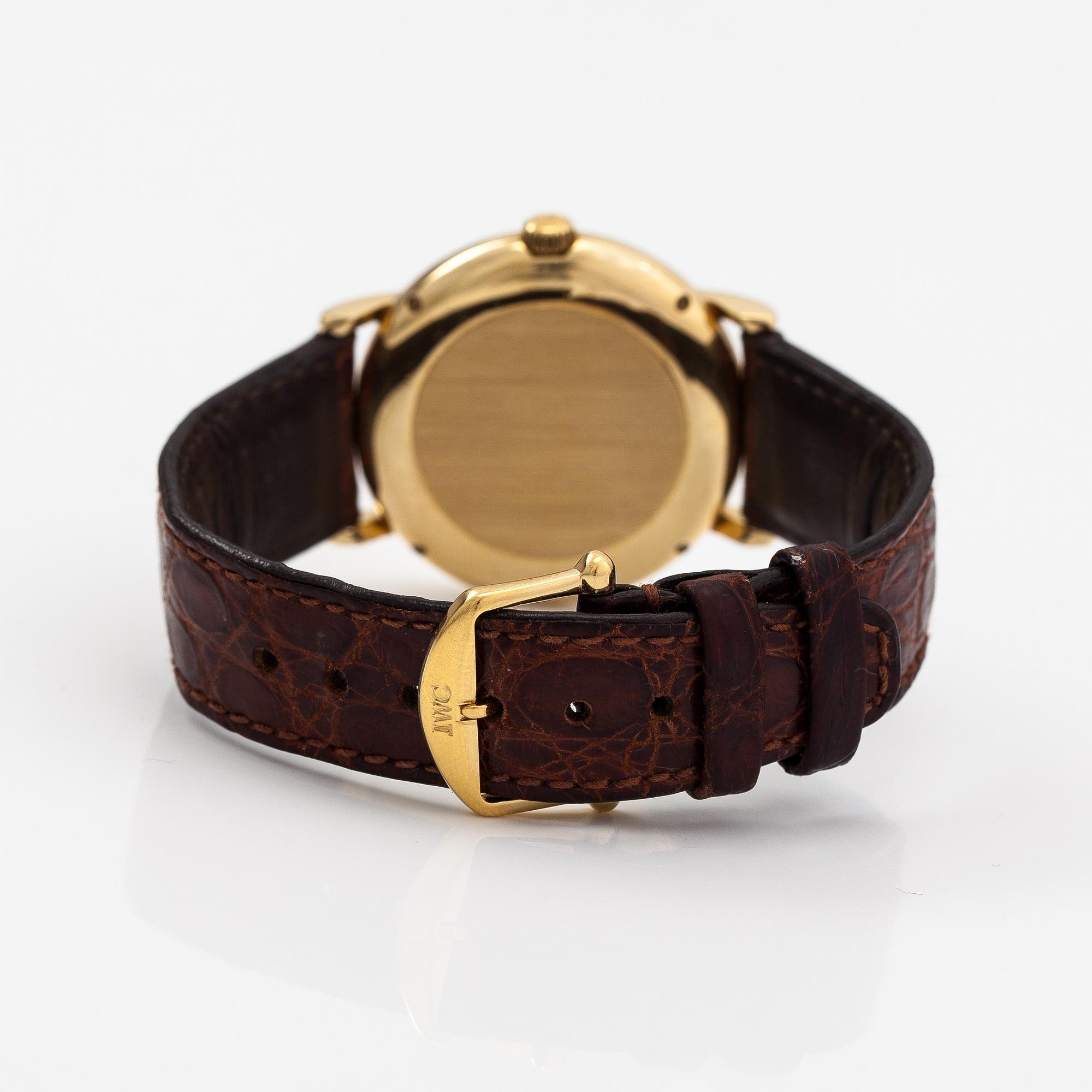 International Watch co./IWC, Schaffenhausen, Portofino, rannekello, 34 mm.