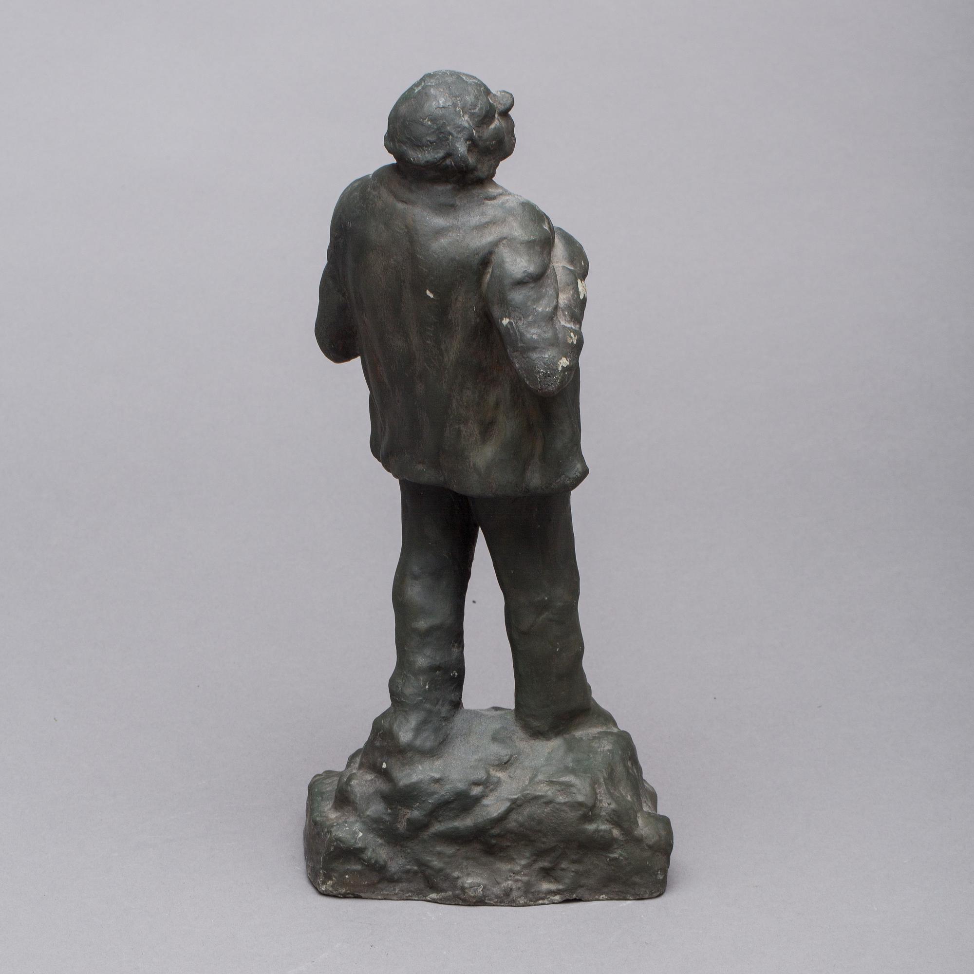 AXEL EBBE, skulptur, signerad.