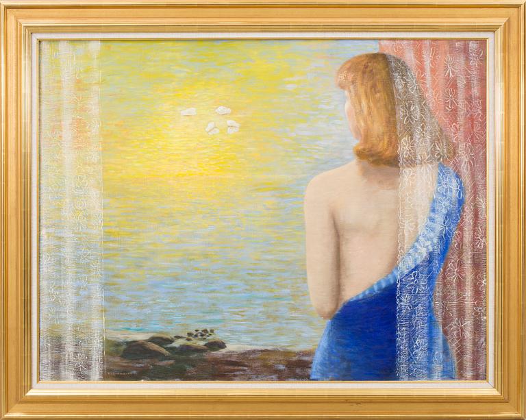 ESAIAS THORÉN, Olja på duk, signerad och daterad -44.