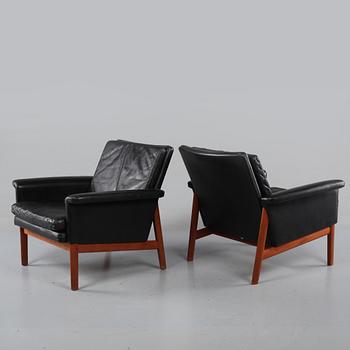 FÅTÖLJER, ett par, France & Son, Danmark, 1960-tal.