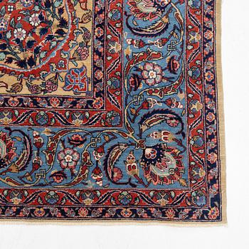 A semi-antique Sarouk carpet, approximately 322 x 240-245 cm.