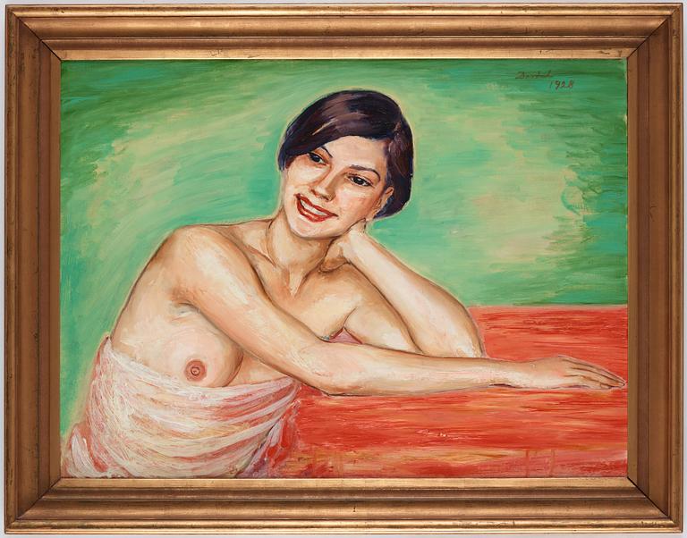 Nils von Dardel, Portrait depicting Sonja Jablonska.