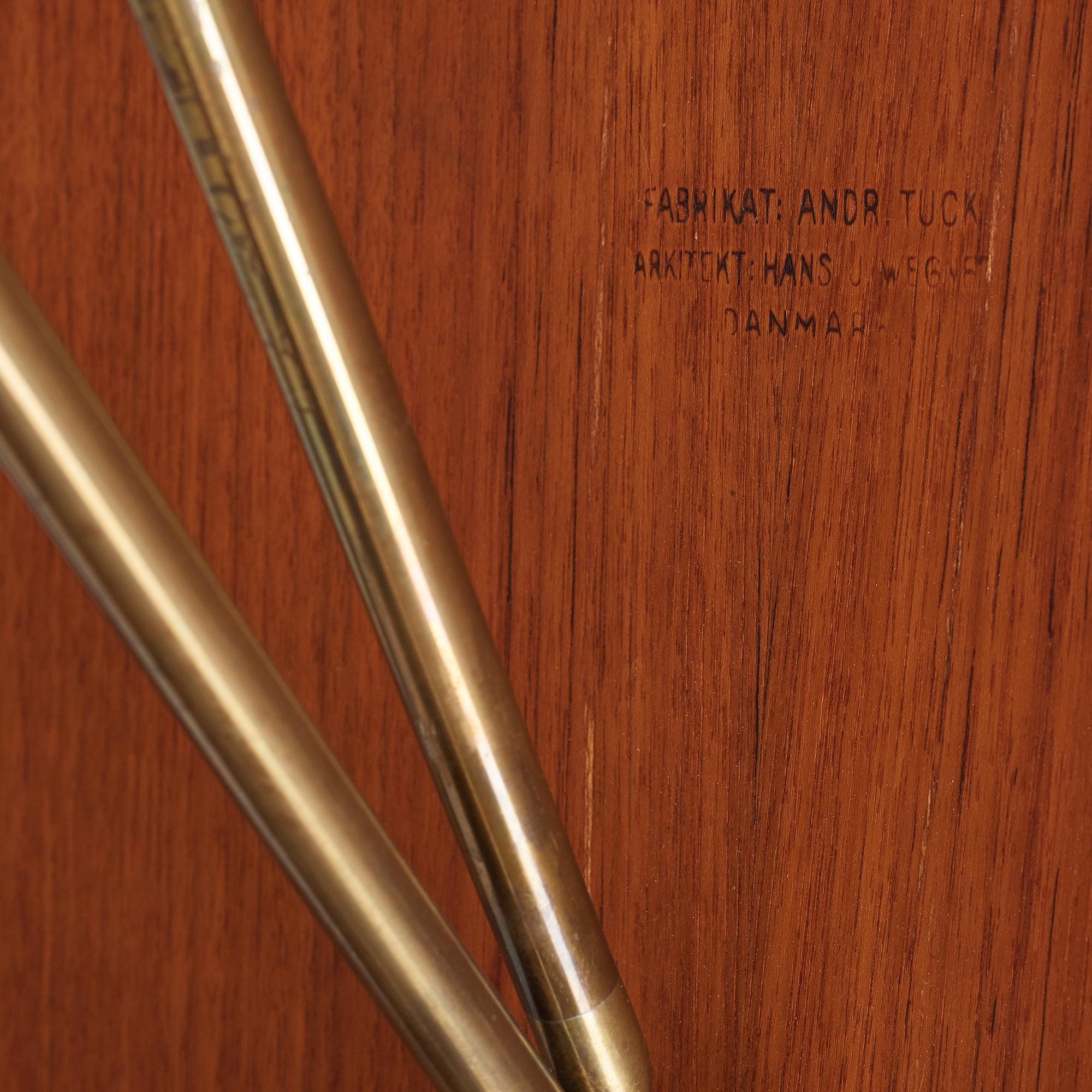 Hans J. Wegner, matbord med klaffar, modell AT-314, Andreas Tuck, Danmark 1950-60-tal.