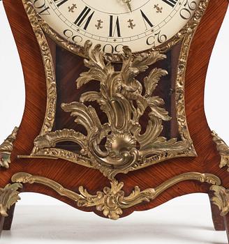 A Swedish Rococo bracket clock by Petter Ernst (1753-1784).