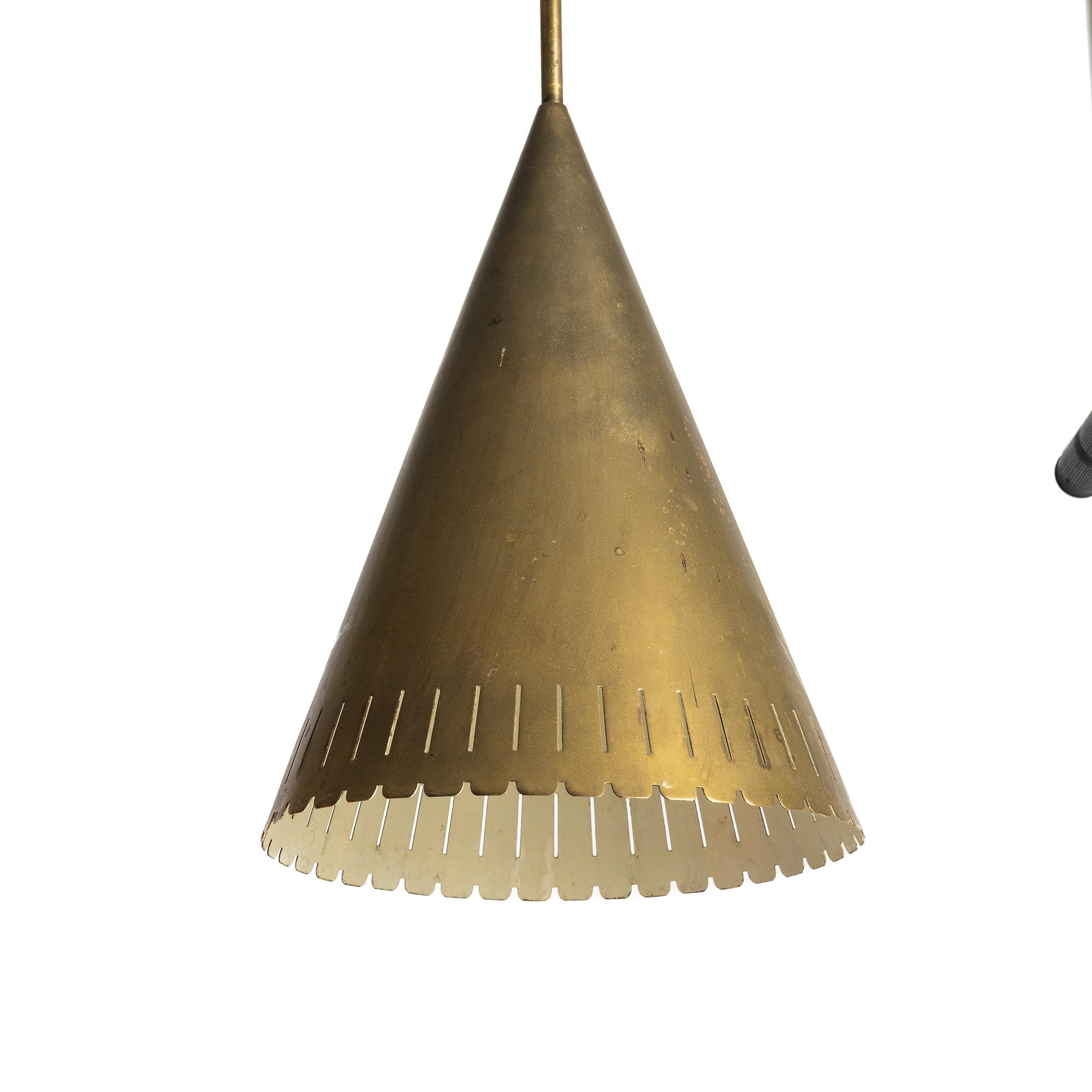 Harald Notini, a ceiling lamp model 11773, Arvid Böhlmarks Lampfabrik, Stockholm, 1940s–50s.
