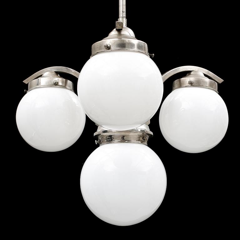 TAKLAMPA, art deco, 1940-tal.