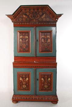 SKÅP, allmoge, Dalarna. 1700/1800-tal.