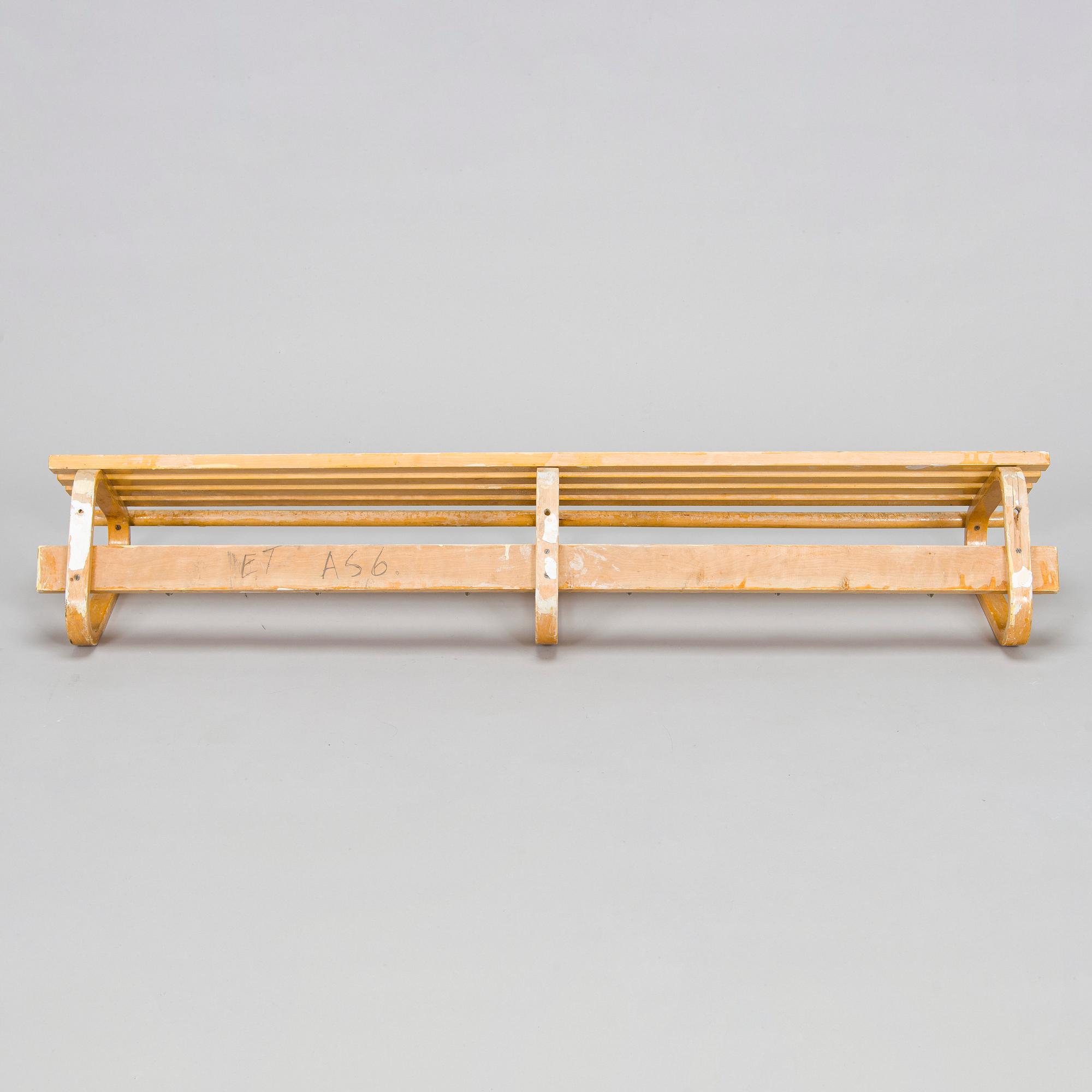 Alvar Aalto, a 1950s coat rack for O.Y. Huonekalu- ja Rakennustyötehdas A.B Finland.
