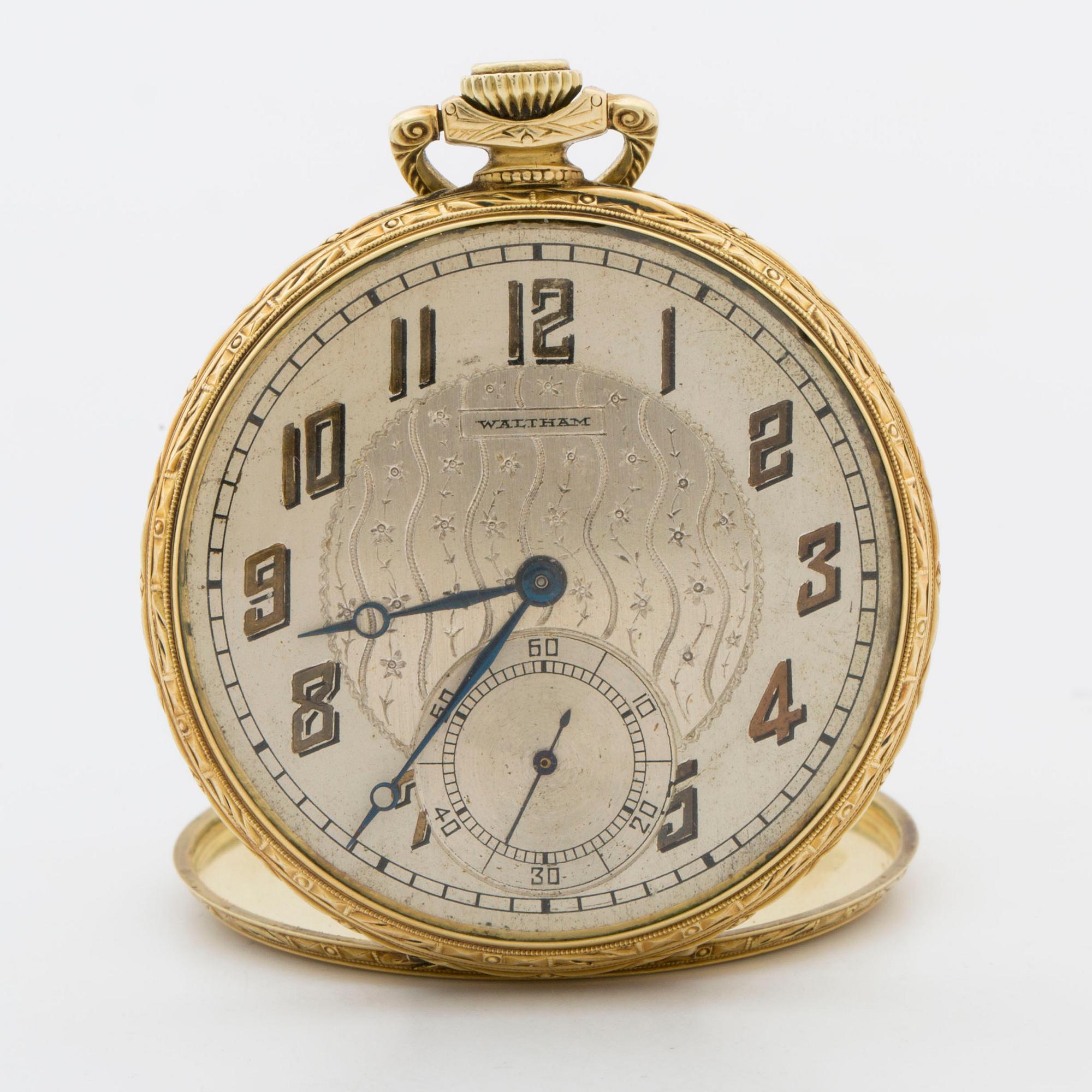 WALTHAM, pocketwatch, 44 mm,