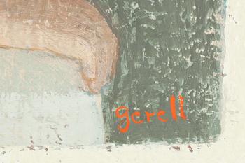 Greta Gerell, oil on canvas, signed.
