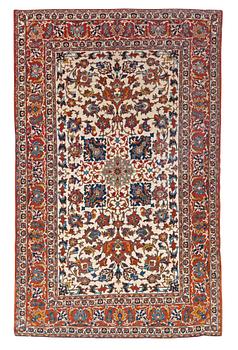 974. SEMI-ANTIQUE ESFAHAN. 229 x 145,5 cm.