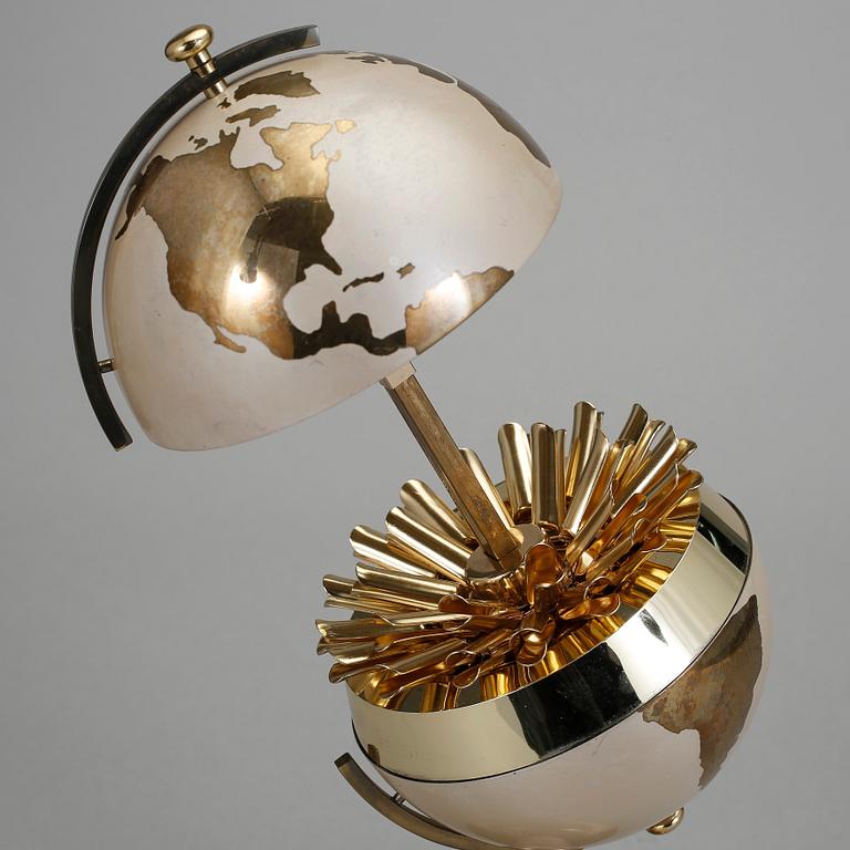 CIGARETTHÅLLARE, mässing, 1960/1970-tal.